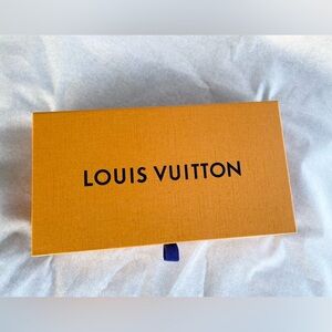Louis Vuitton Signature Orange Wallet box